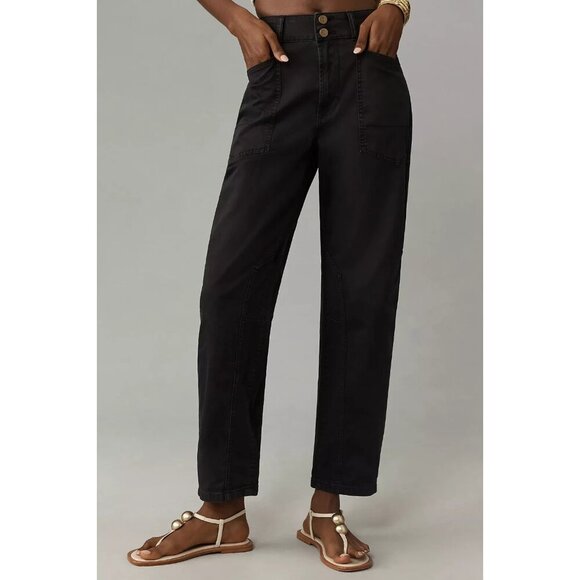 The Wanderer Mid-Rise Relaxed-Leg Pants by Pilcro 33 - Picture 2 of 4